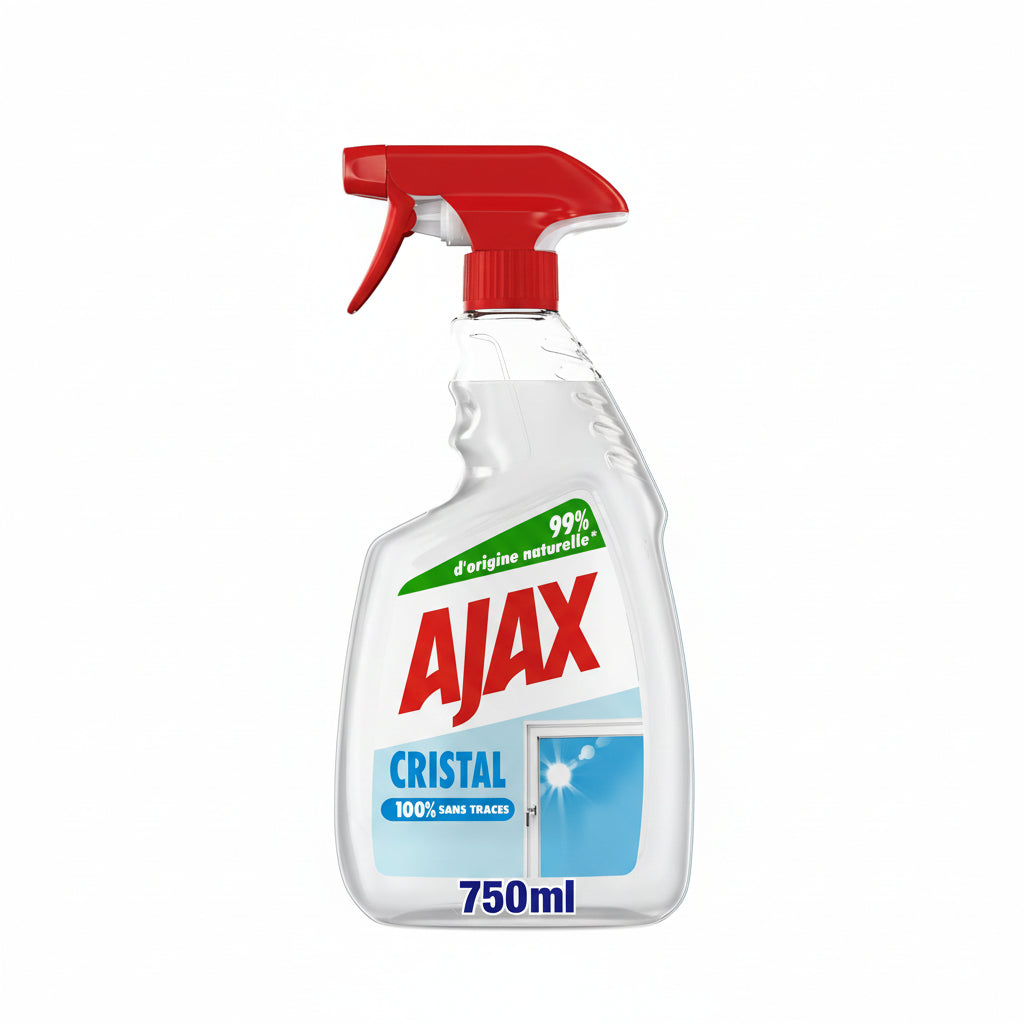Limpiavidrios Desengrasante y Anti-Huellas Spray Ajax 750 ml