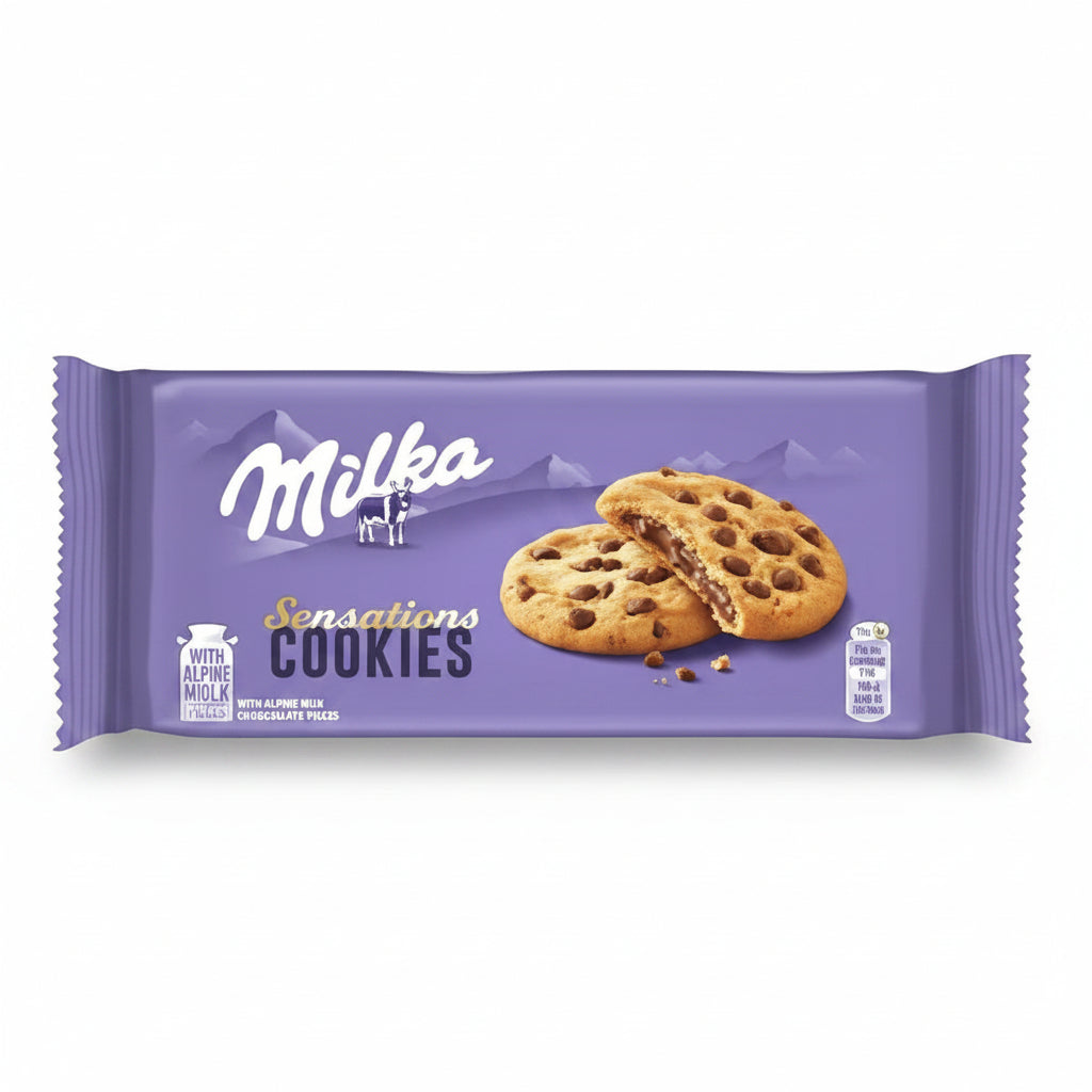Galletas Cookie Sensations Relleno Chocolate Milka 156 g