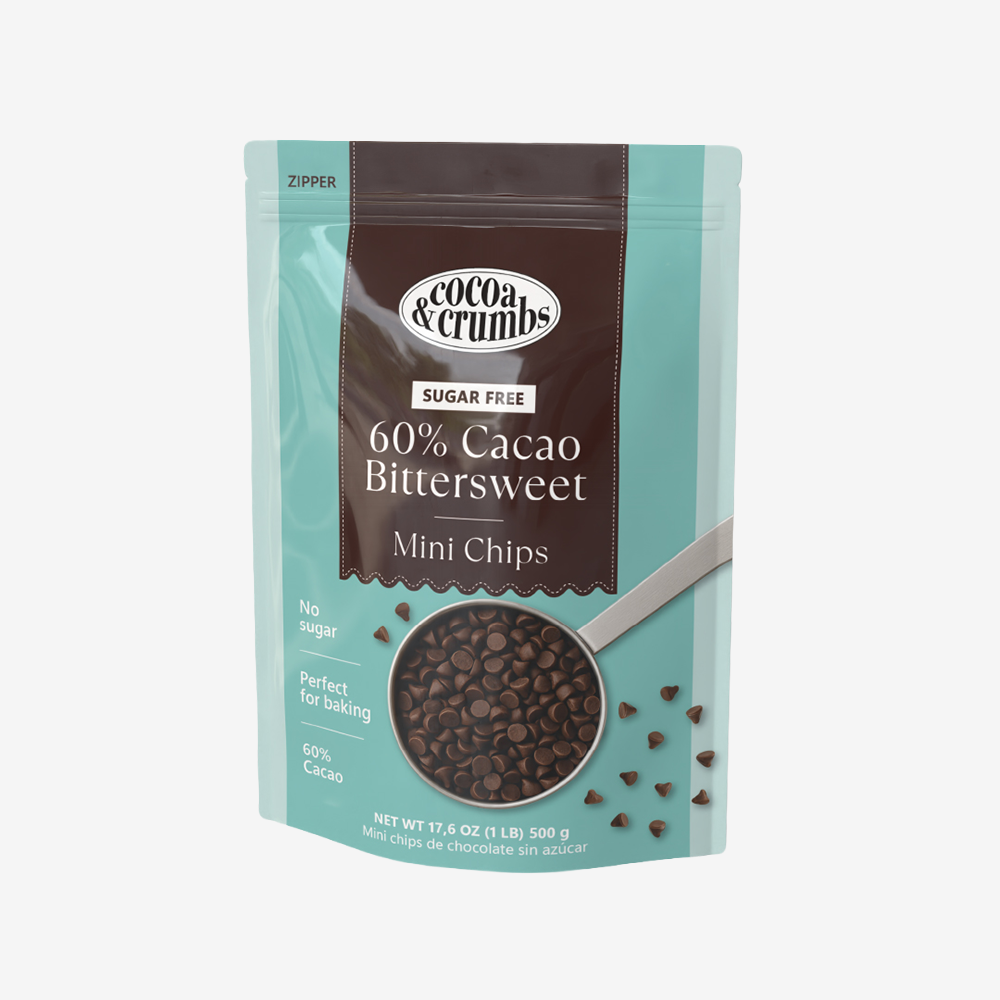 Chips de Chocolate Sin Azúcar Cocoa & Crumbs 500 g