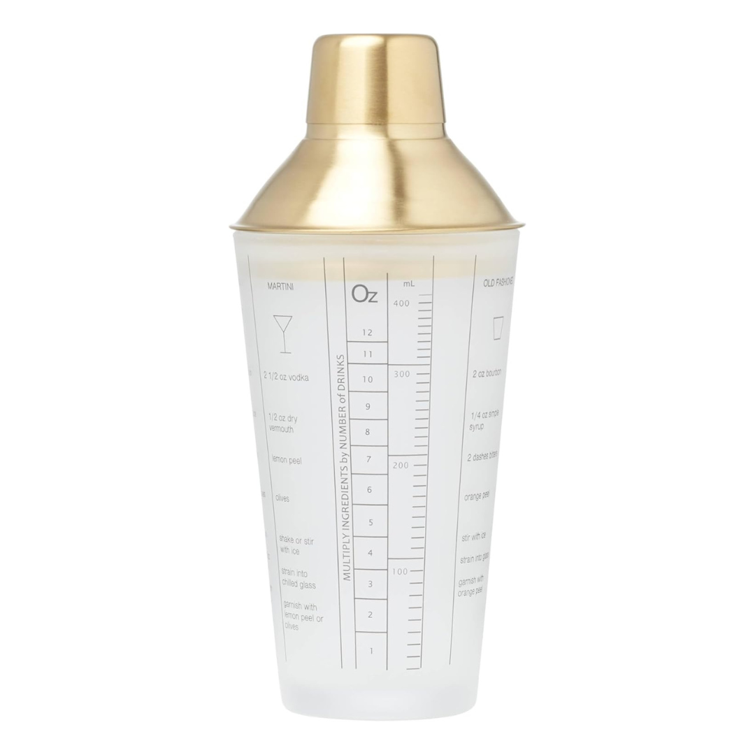 Coctelera Vidrio Acero Inoxidable 473 ml Cambridge 1 un