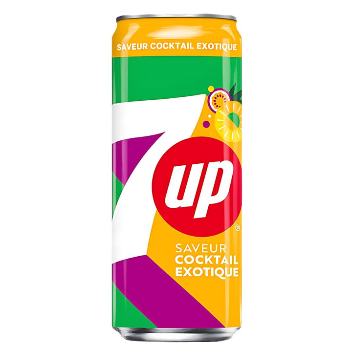 Bebida Cocktail Exotic Lata 7 Up 24 x 330 ml