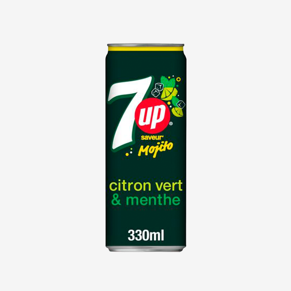 Bebida Mojito Lata 7 Up 330 ml