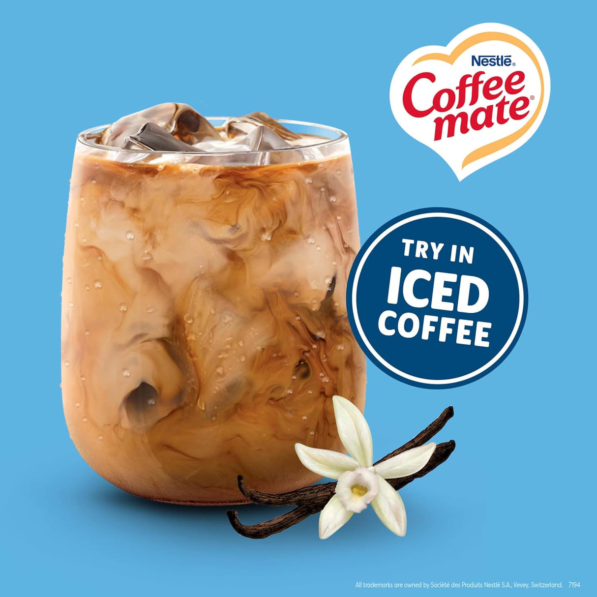 Crema para Café Individual Vainilla Francesa Coffee-Mate Nestle 180 x 11 ml