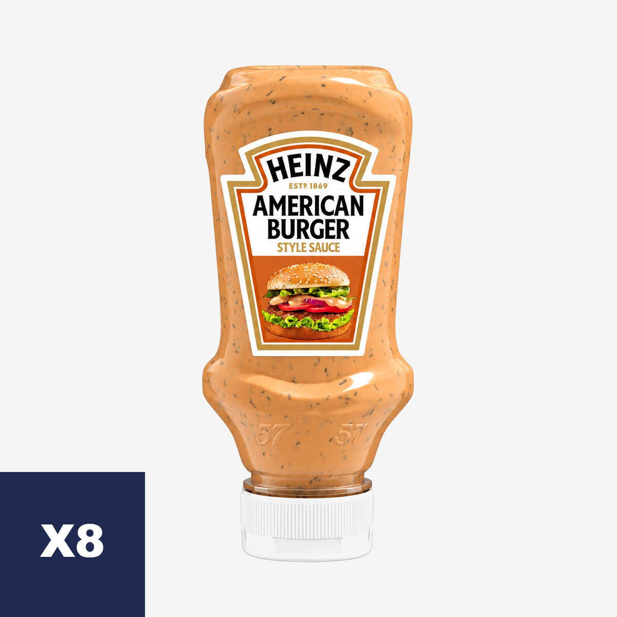 Salsa American Burger Heinz 8 x 230 g