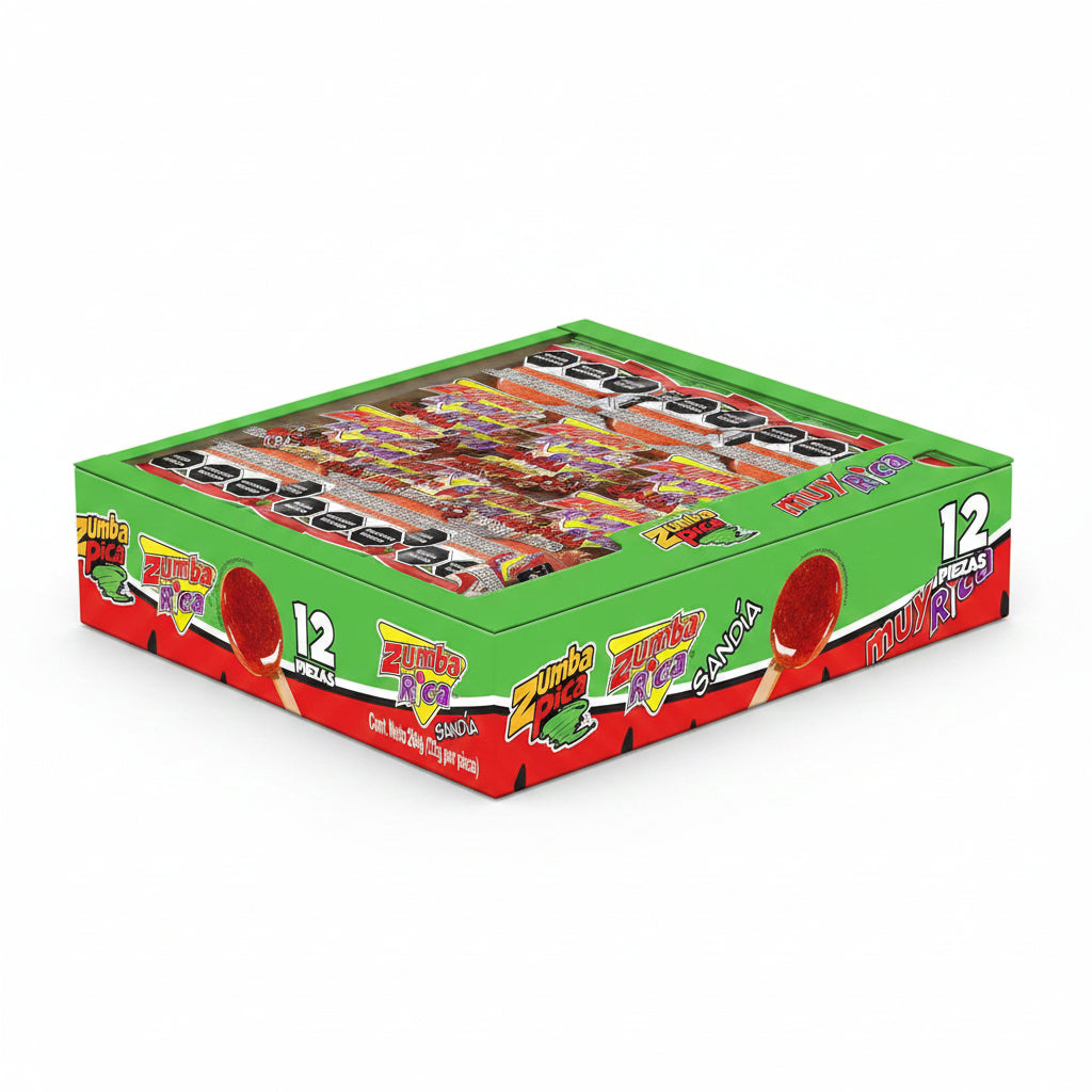 Paleta Rica Sandía Zumba 12 x 22 g