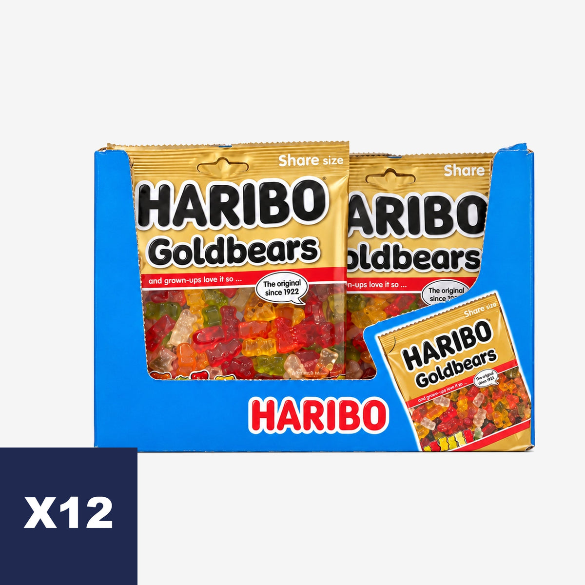 Gomitas Goldbears Haribo 12 x 154 g