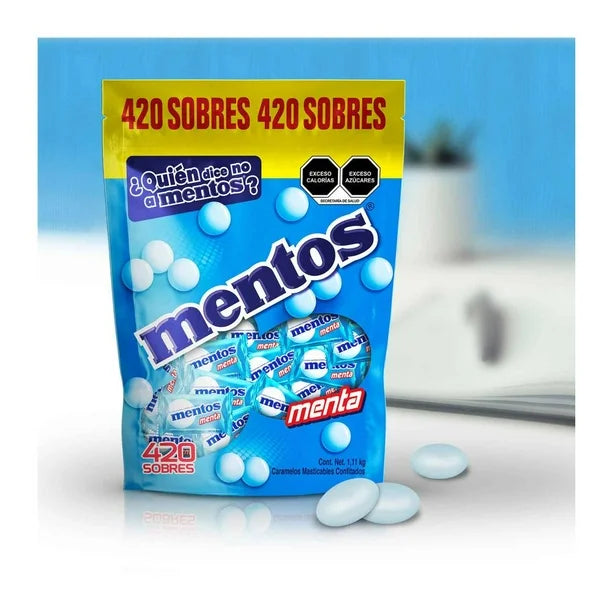 Caramelos Masticables Confitados Mentos 1,11 Kg