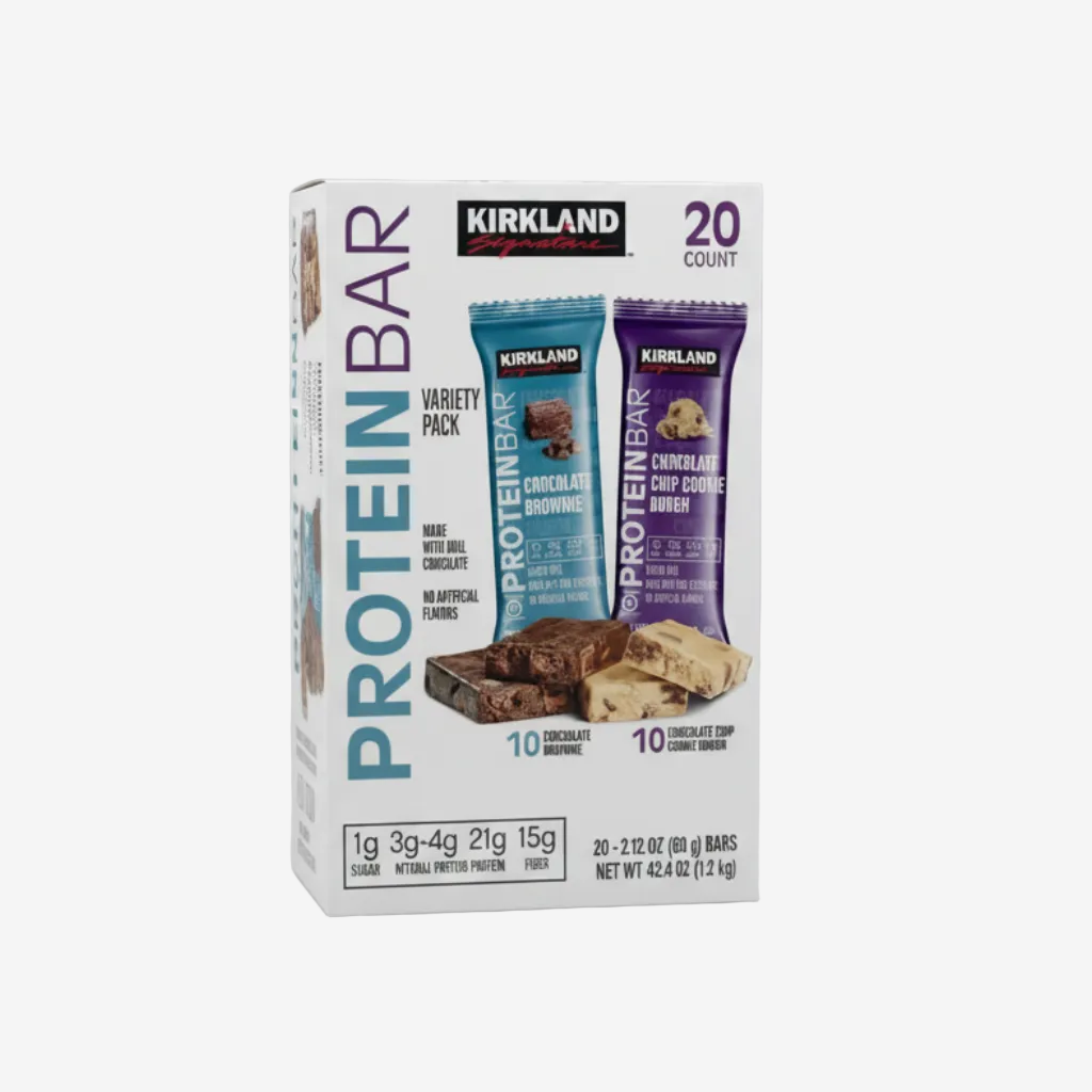 Barritas de Proteína Variedades Kirkland 20 un x 60 g