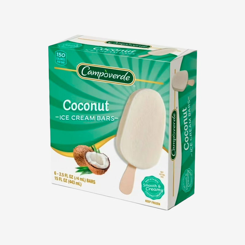 Helado Paleta Coco Campoverde 6 x 71 g