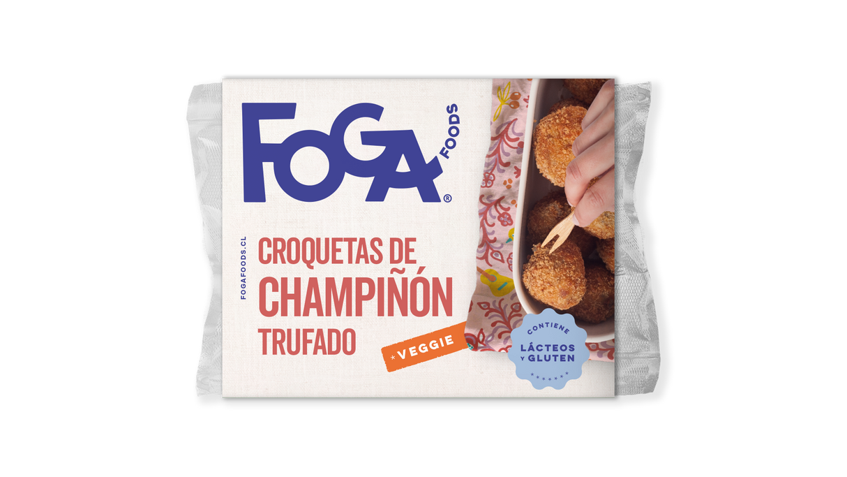 Croqueta de Champiñón Trufado Foga 12 un
