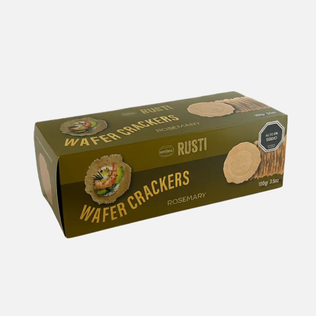 Wafer Crackers Rosemary Rusti 100 g