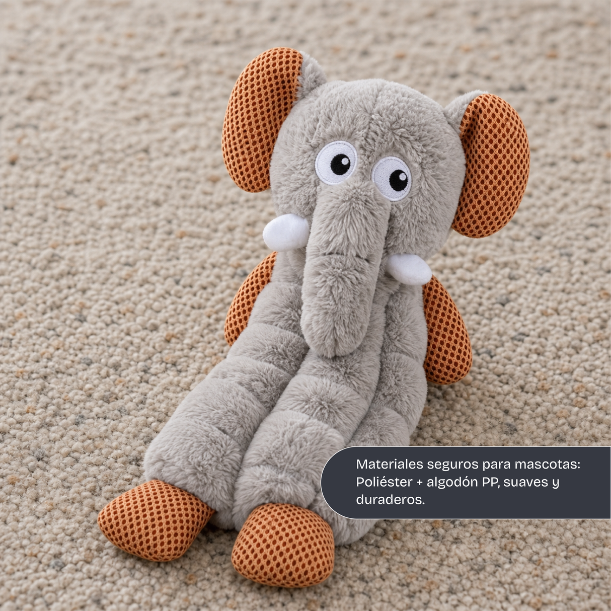 Peluche de Elefante para Mascotas