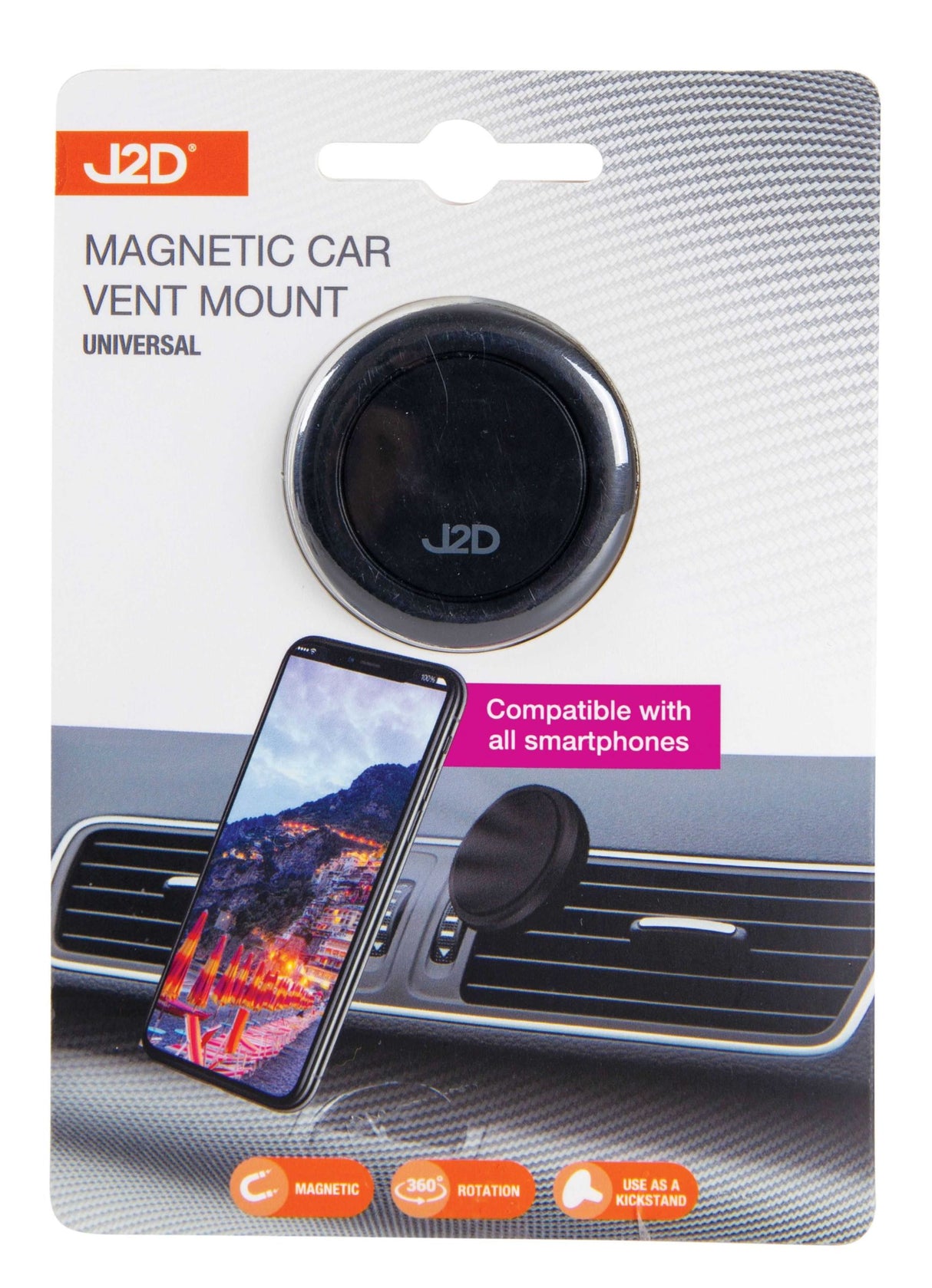 Soporte Magnético para Celular para Uso en Auto J2D 1 un