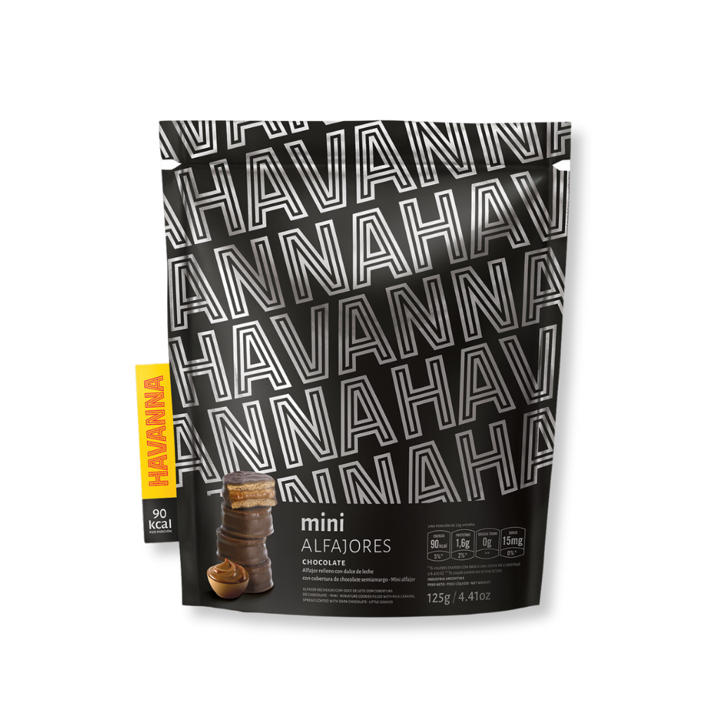 Alfajores Mini Chocolate Havanna 125 g