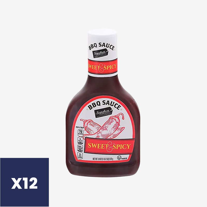 Salsa BBQ Sweet and Spicy Signature Select 6 x 510 g