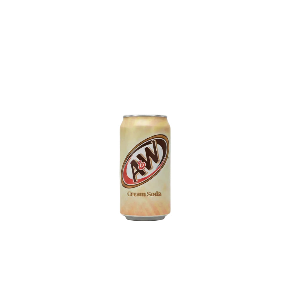 Bebida Cerveza de Raíz Cream Soda Lata A&W 355 ml