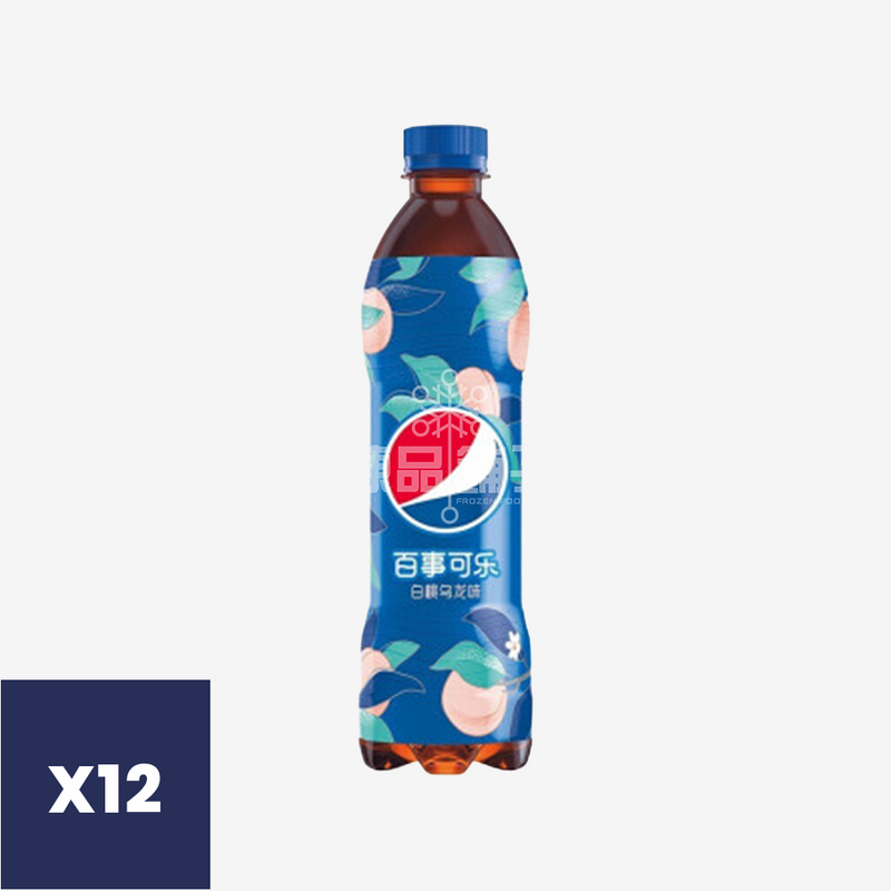 Bebida Peach Oolong Botella Pepsi 12 x 500 ml