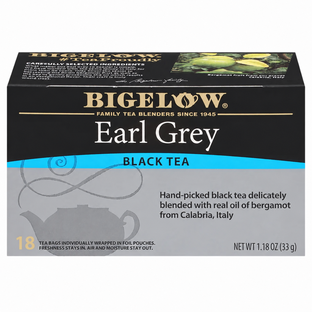 Té Negro Earl Grey Bigelow 33 g 18un