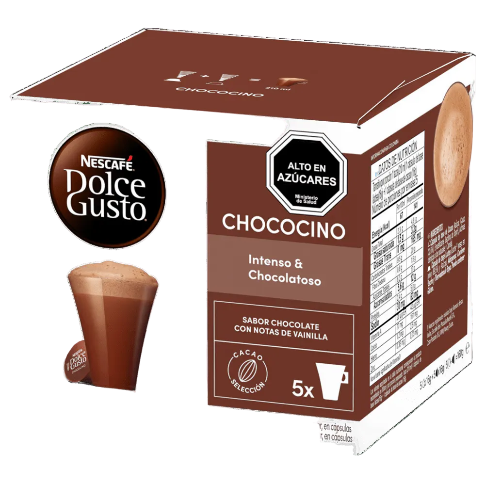 Cápsulas Dolce Gusto Chococino Nescafé 16 un