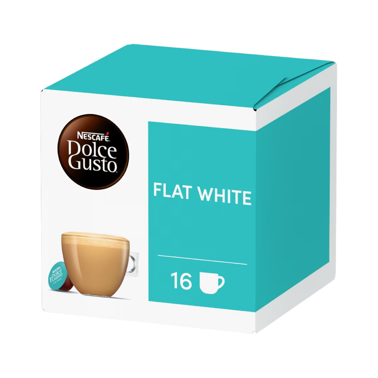 Cápsulas Dolce Gusto Flat White Nescafé 16 un