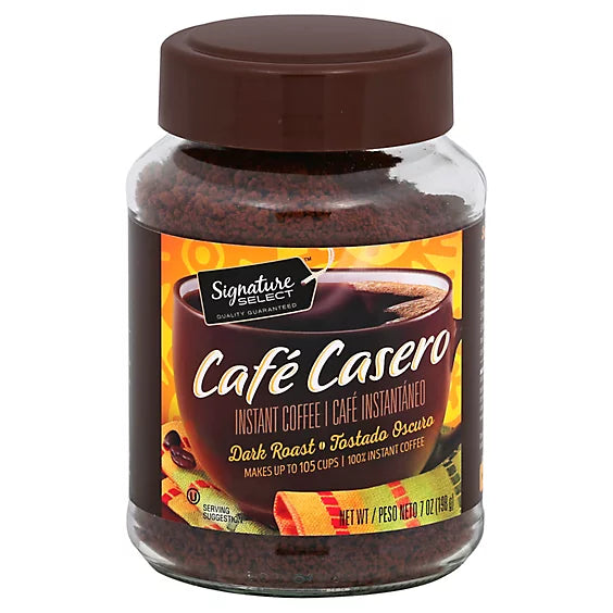 Café Instantáneo Granulado Casero Signature Select 198 g