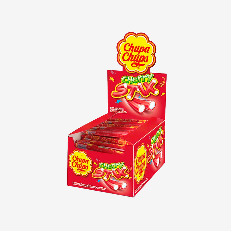 Gomitas Stix Cherry Chupa Chups 150 un x 10 g