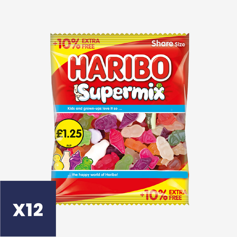 Gomitas Supermix Haribo 12 x 154 g