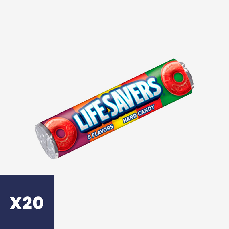 Caramelos Frutas Caja Lifesavers 20 un x 32 g
