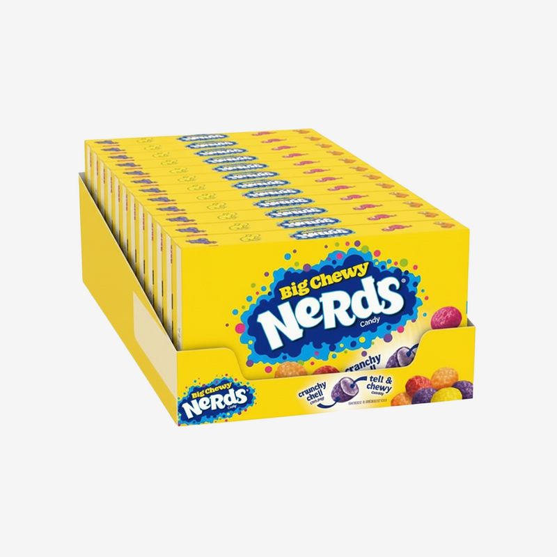 Masticables Big Chewy Nerds 12 x 120 g