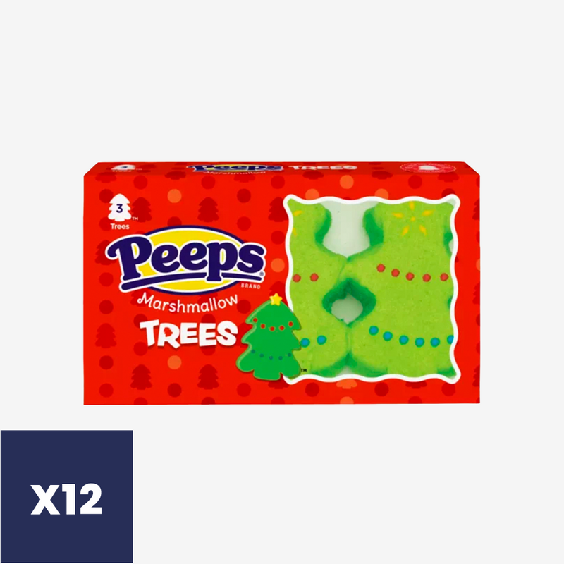 Marshmallows Árbol de Navidad Peeps 12 x 85 g