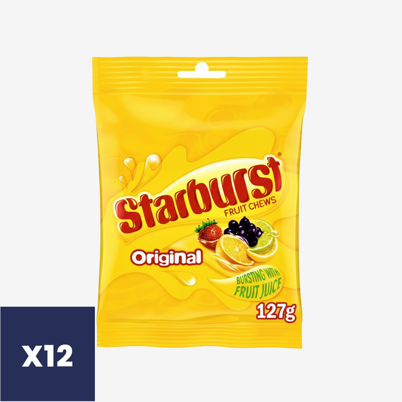 Masticables Original Treat Bag Starburst 12 x 127 g