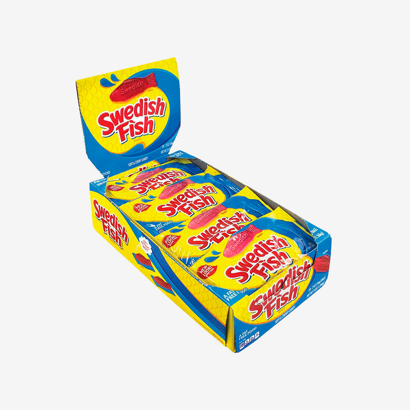 Gomitas Mini Original Caja Swedish Fish 24 un x 56 g
