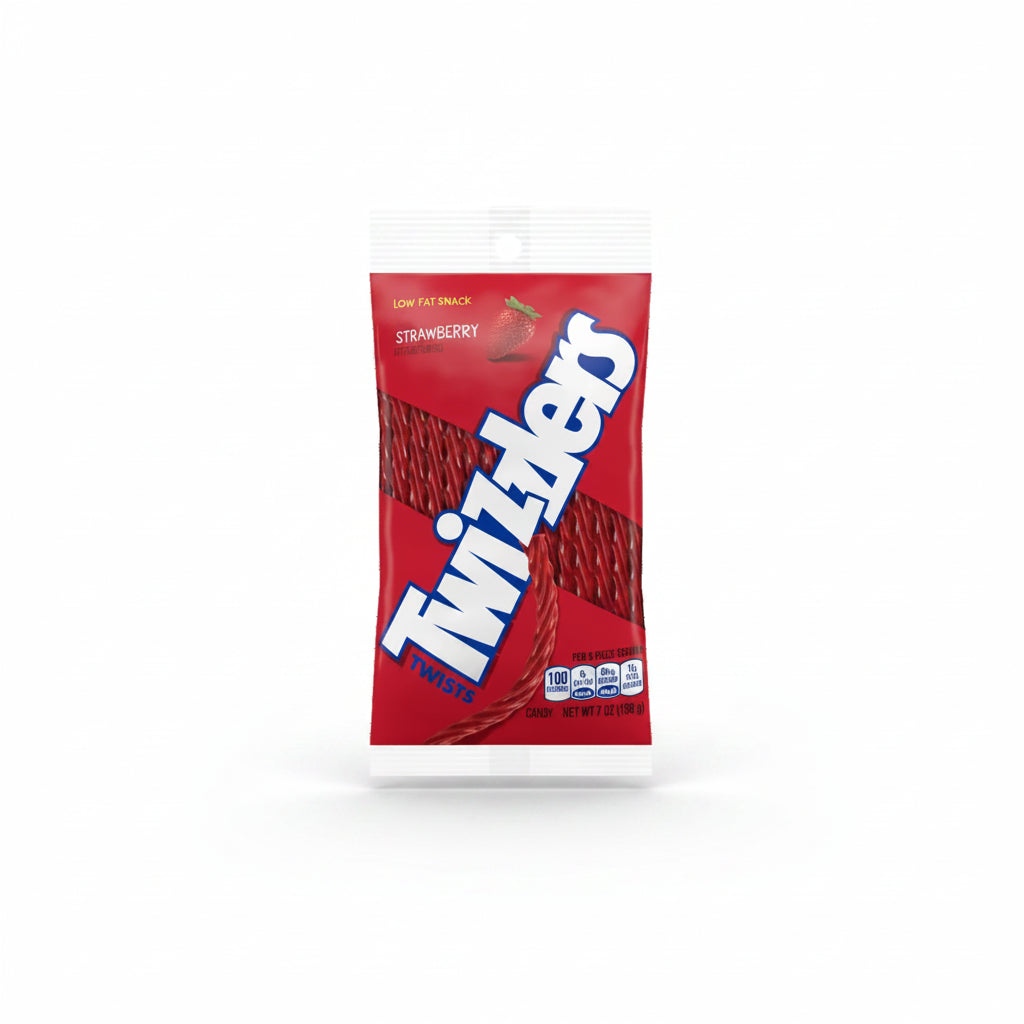 Gomitas Twists Frutilla Twizzlers 198 g