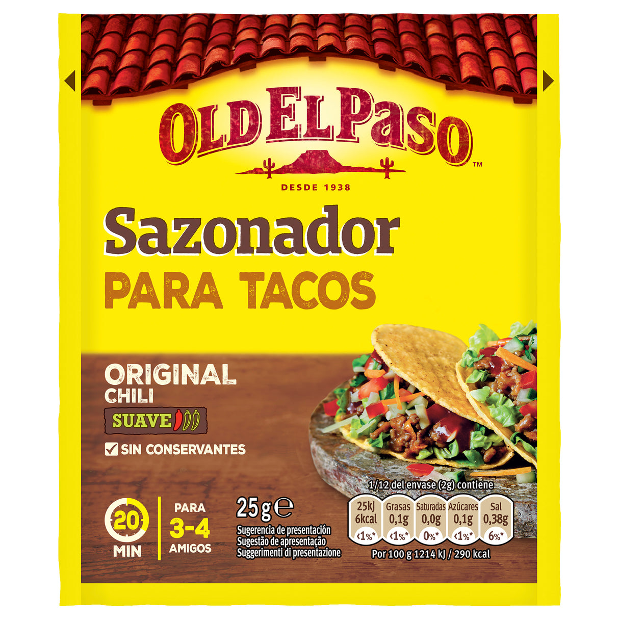 Sanzonador Taco Old El Paso 25 g