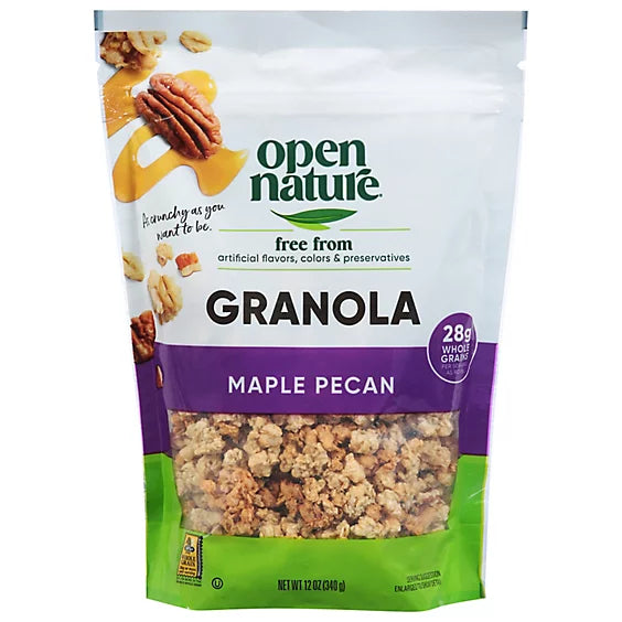 Granola Maple Pecana Open Nature 340 g