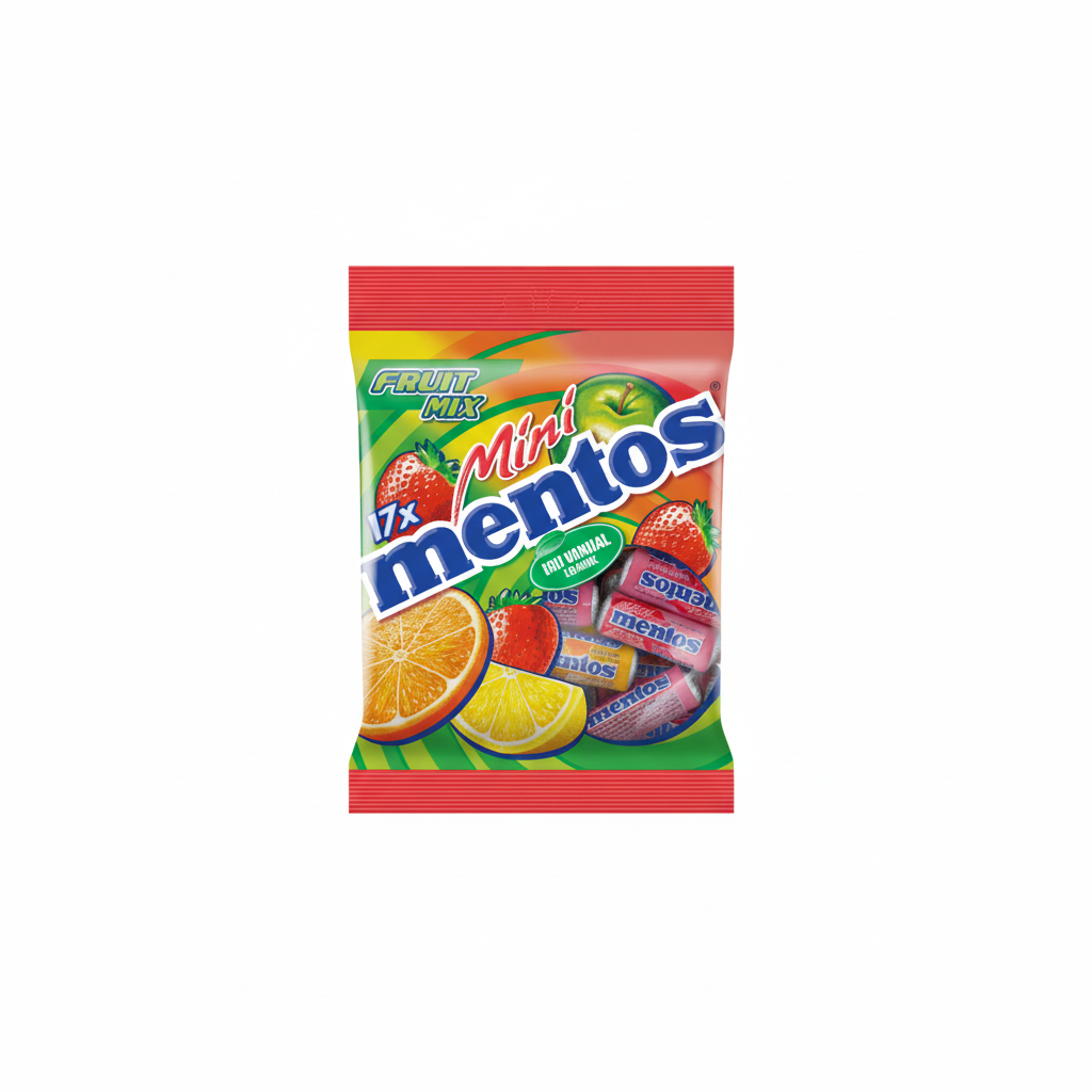 Masticables Mix Frutas Mentos 116 g