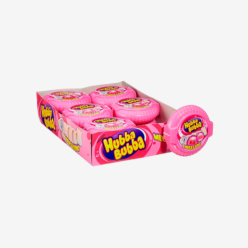 Chicles Hubba Bubba en Cinta Fancy Fruit Wrigley's 12 un x 56 g