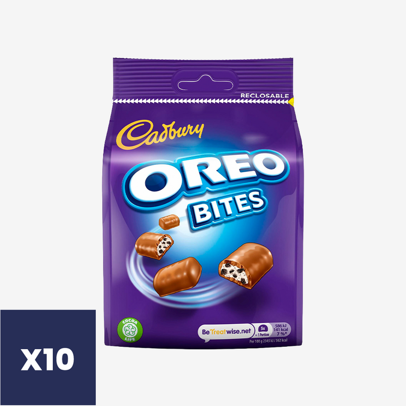 Chocolates Oreo Bites Cadbury 10 x 85 g