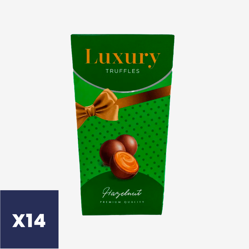 Trufas Belgas Luxury Avellana Favora's 14 x 110 g