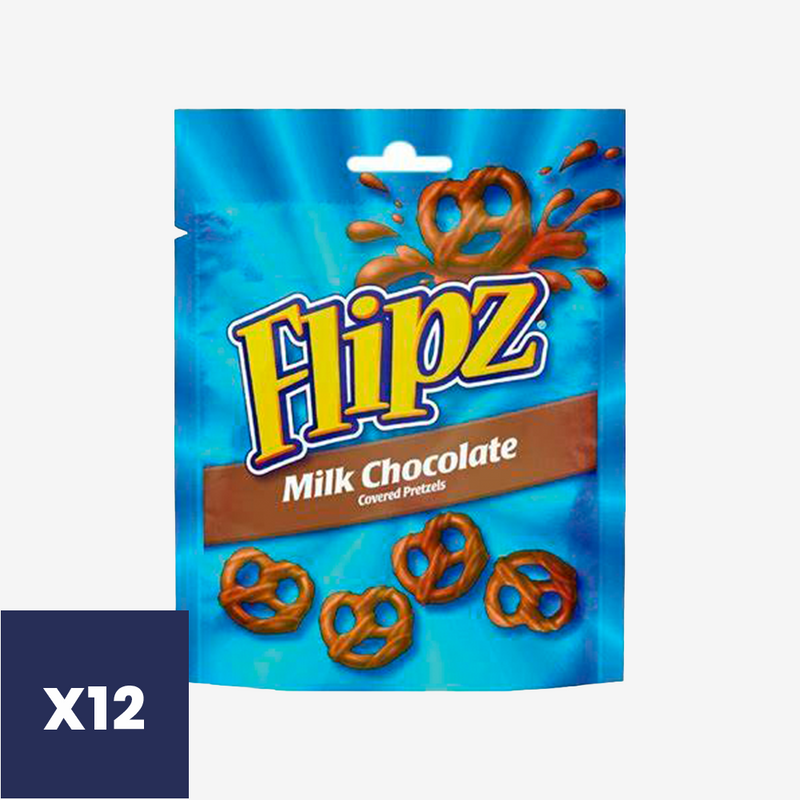 Pretzels Bañados en Chocolate Flipz 12 x 80 g