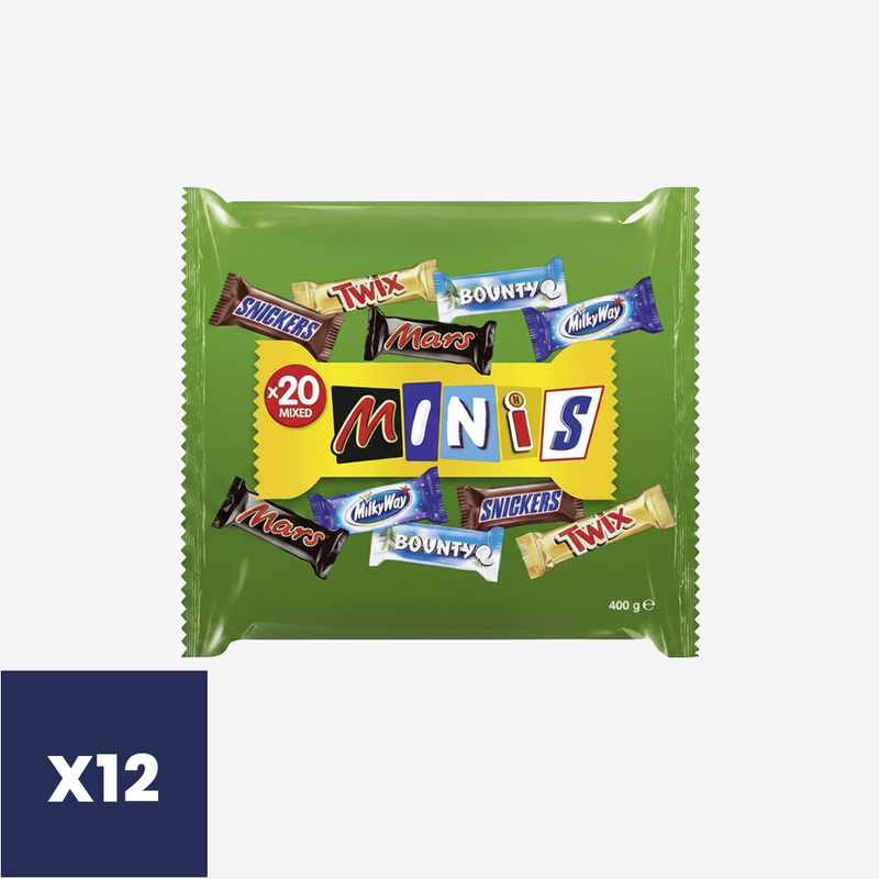 Chocolates Mini Mix Mars 12 x 400 g