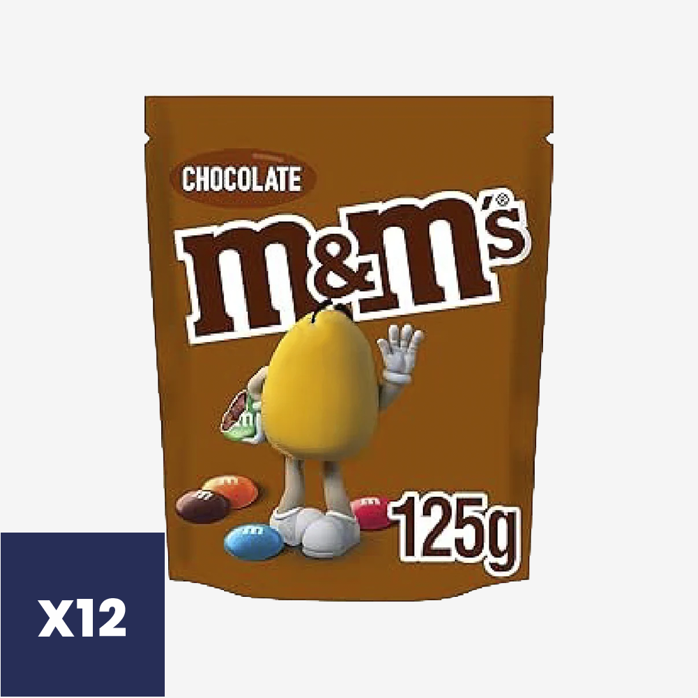 Chocolate Pouch M&M's 12 x 125 g