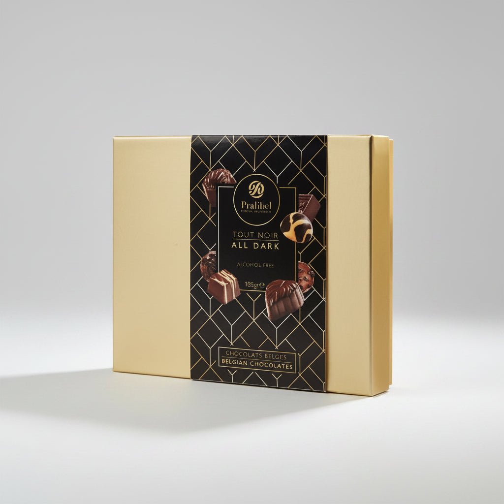 Bombones Chocolate Negro Pralibel 195 g