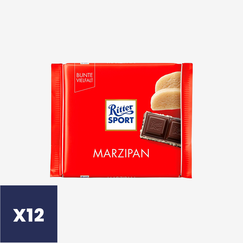 Chocolate Mazapán Ritter Sport 12 x 100 g