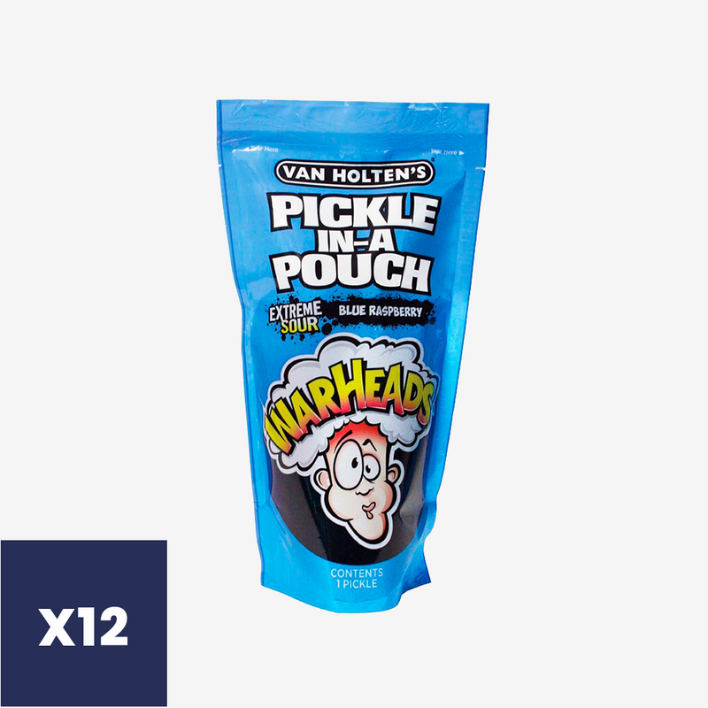 Pepinillos Azul Warhead Van Holten's 12 x 140 g