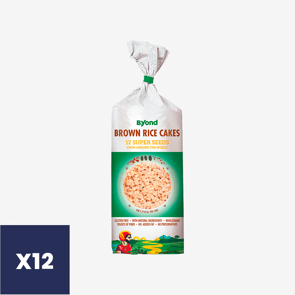 Galletas de Arroz 12 Super Semillas B.Yond 12 x 100 g