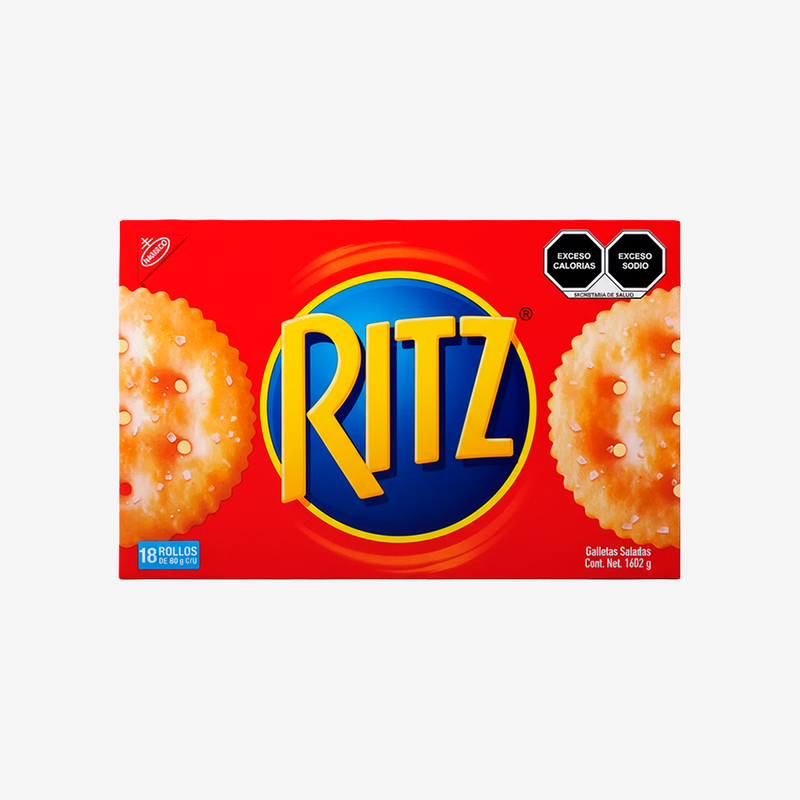Galletas Saladas Ritz Nabisco 18 un x 89 g