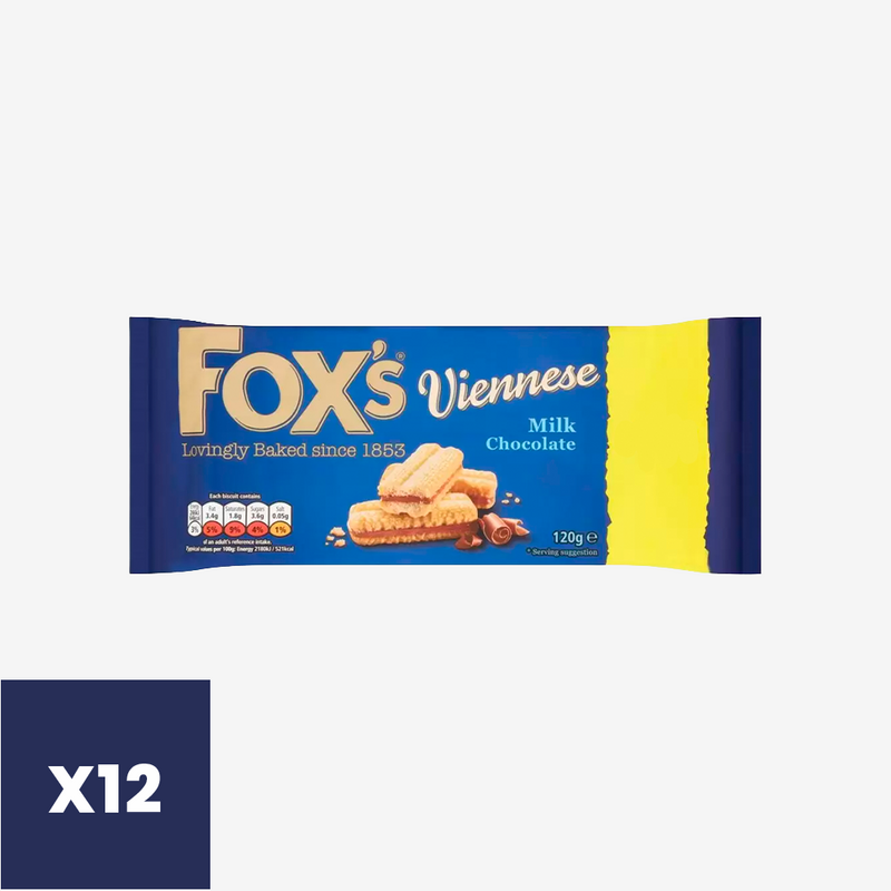 Galletas Viennese Fox's 12 x 120 g