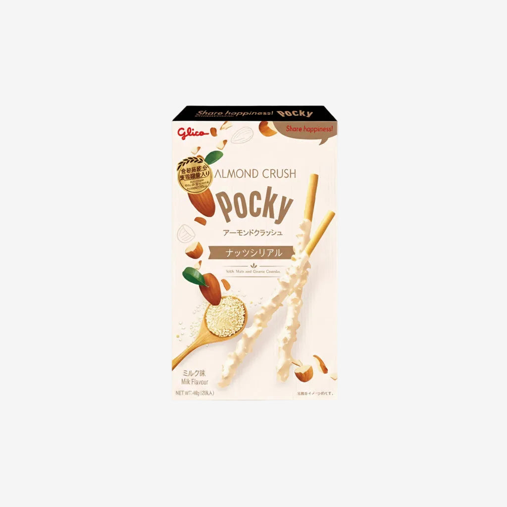 Pocky Crunch Chocolate y Almendras Glico 48 g