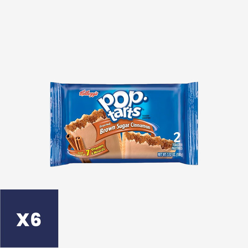 Pop-tarts Canela Azucarada Kellogg's 6 x 96 g